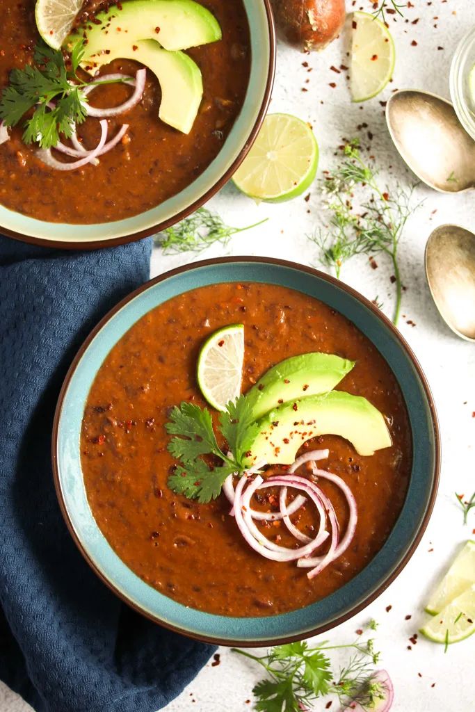 Panera Black Bean Soup