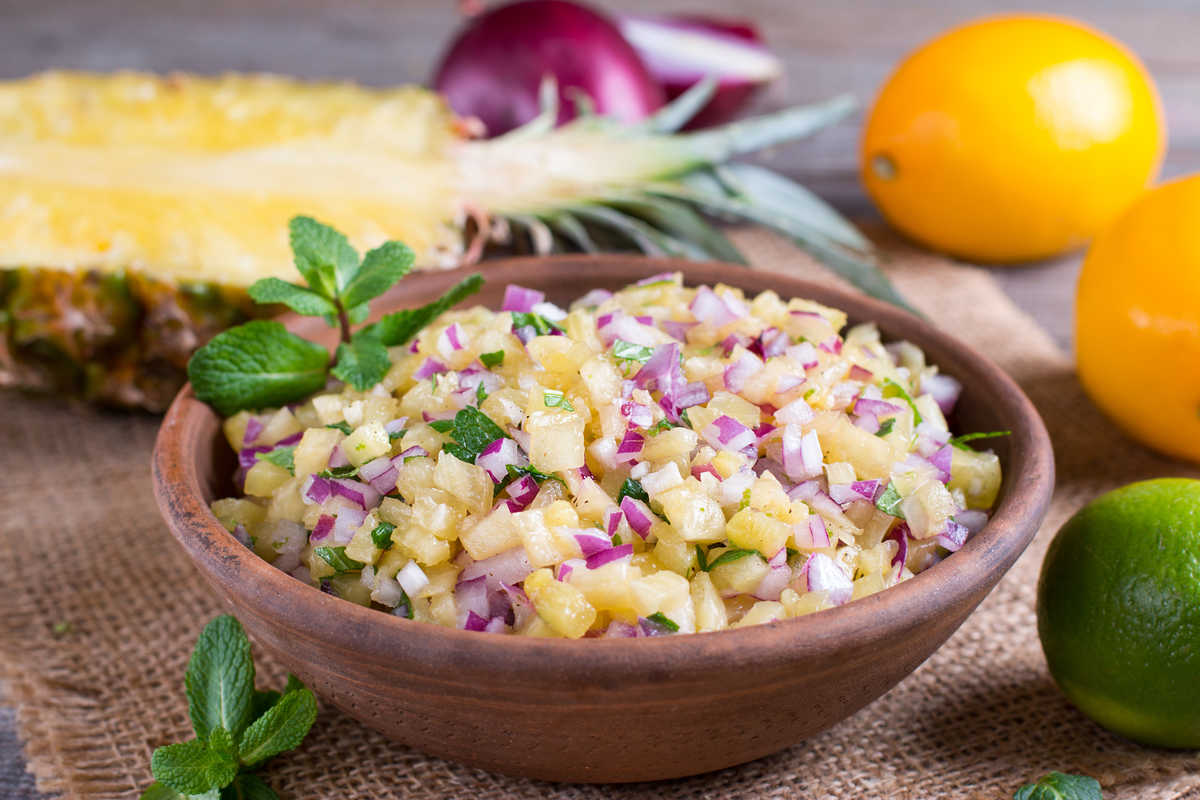 Pineapple Mango Salsa