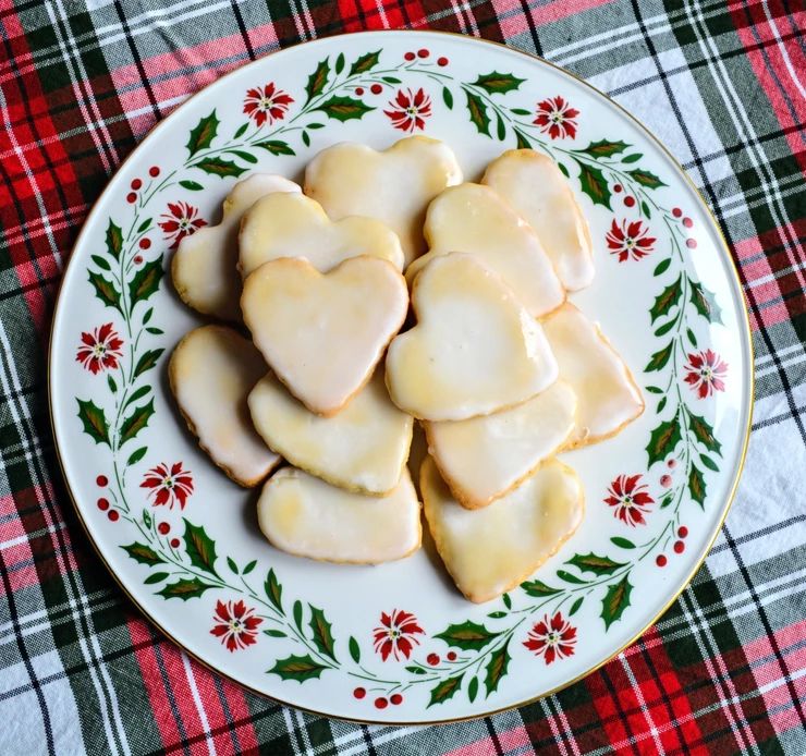 Lemon Heart Cookies