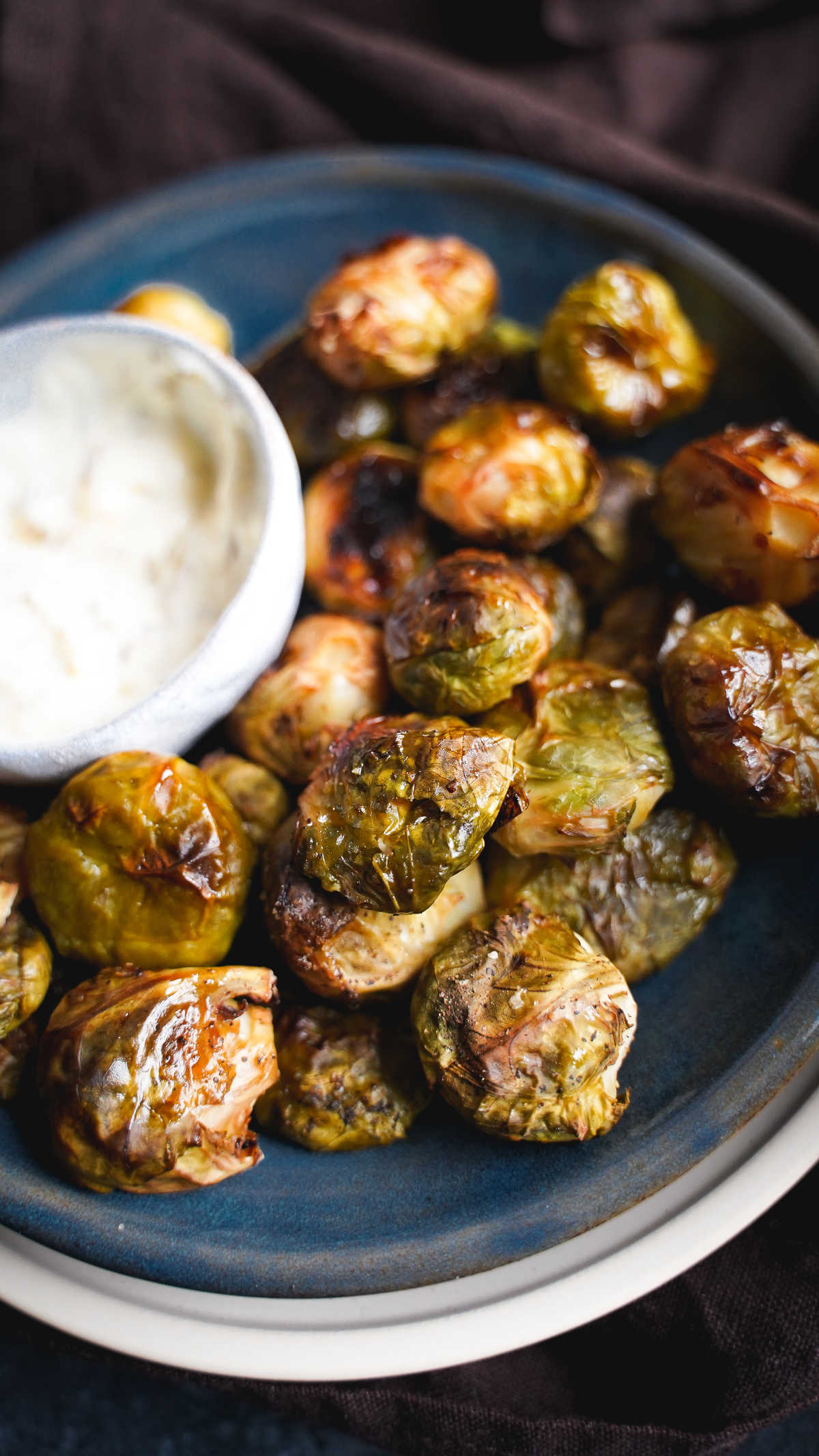 Smashed Brussels Sprouts