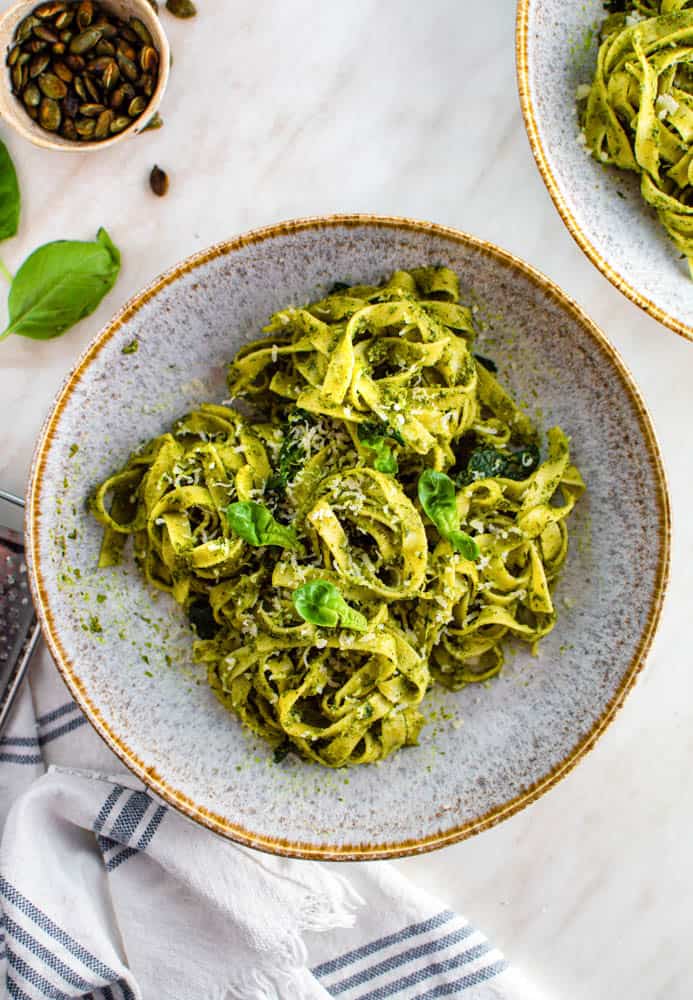 15-Minute Pesto Pasta