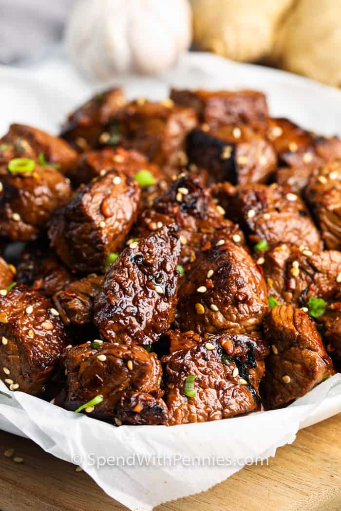 Soy Ginger Steak Bites