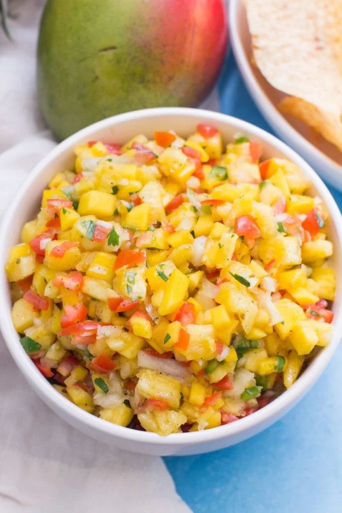 Pineapple Mango Salsa