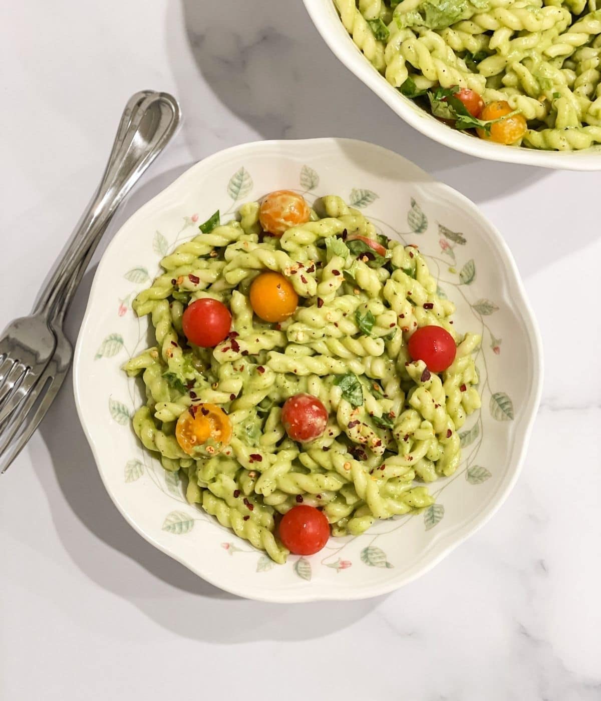 Creamy Vegan Avocado Pasta