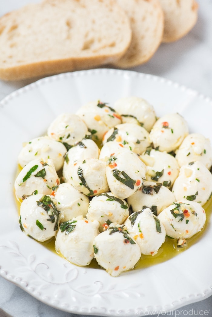 Marinated Mozzarella Balls