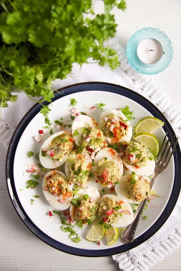 Mexican Devilled Eggs