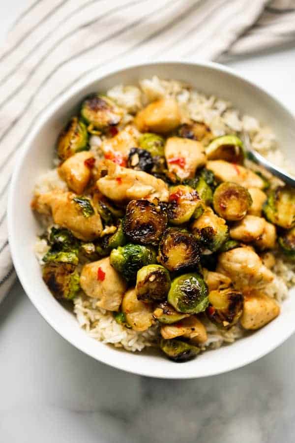Chicken and Brussels Sprouts