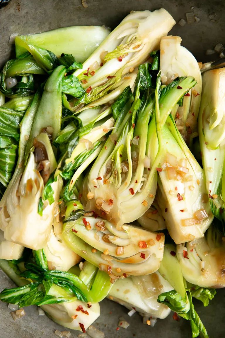 Garlic Bok Choy