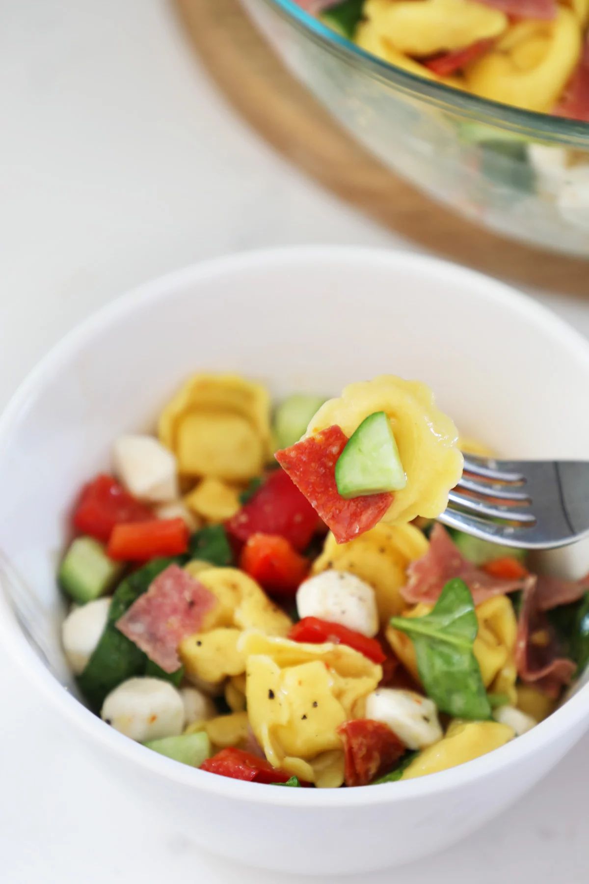 Antipasto Tortellini Pasta Salad