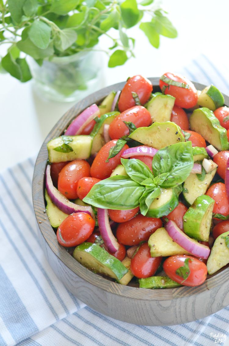 Tomato Cucumber Salad