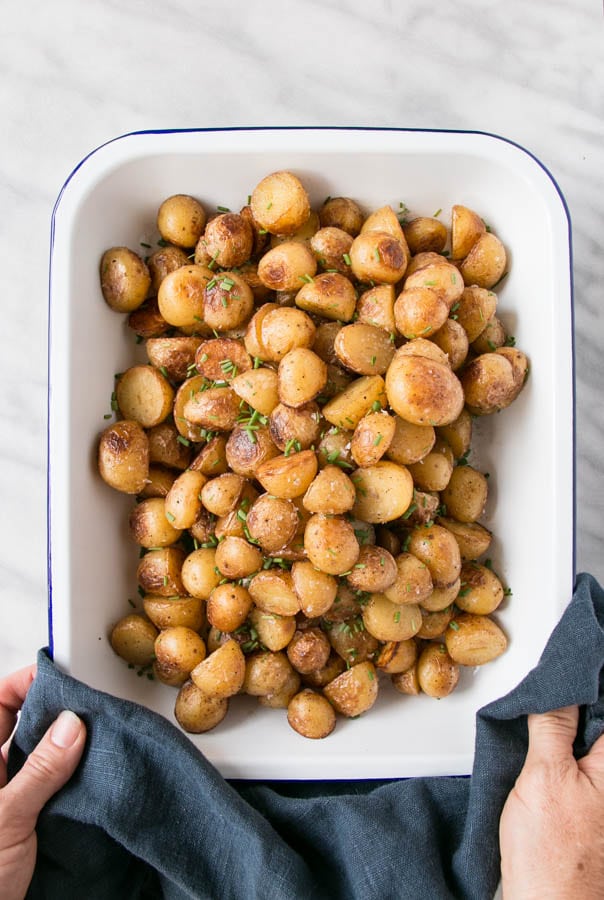 Crispy Salt and Vinegar Potatoes