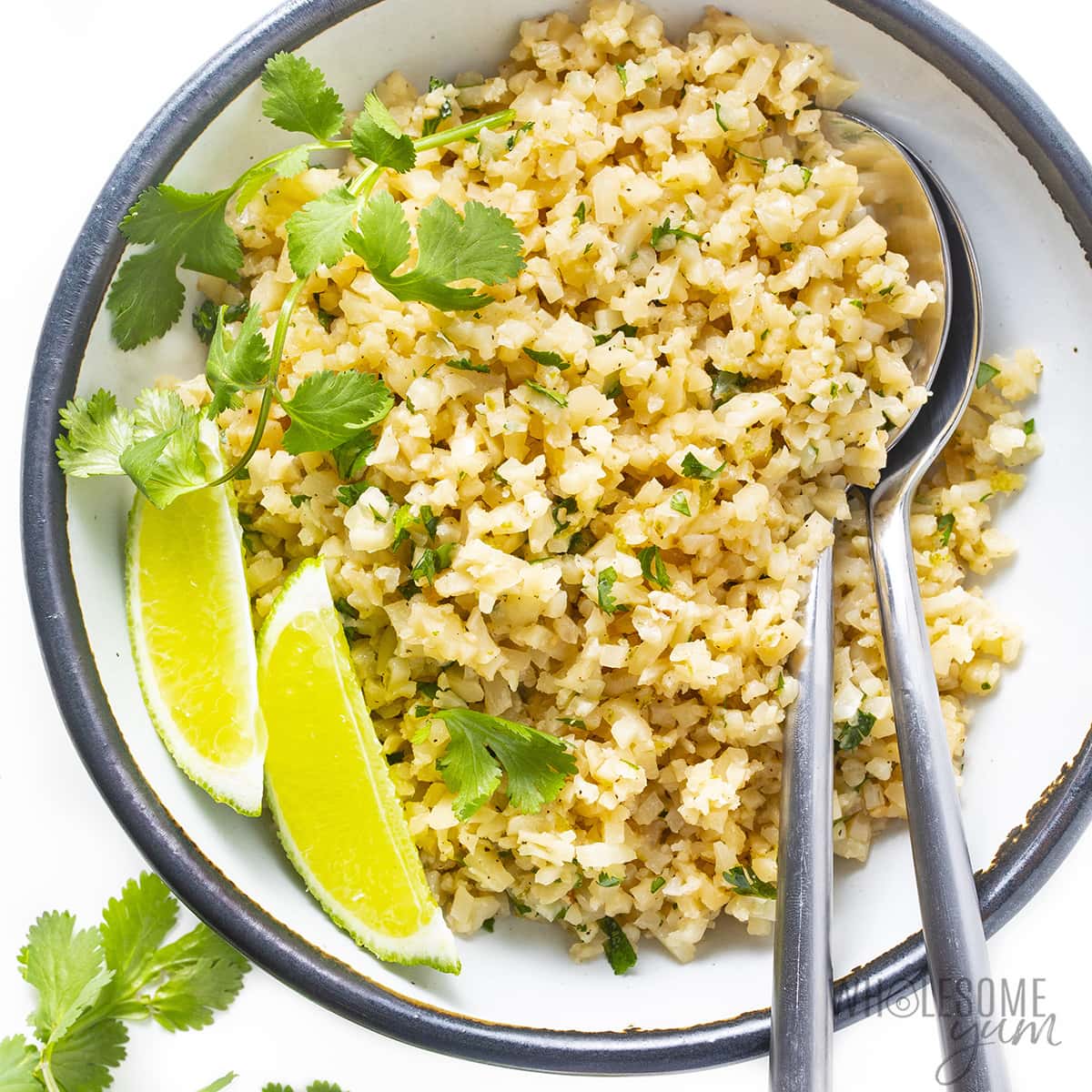 Cilantro Lime Cauliflower Rice