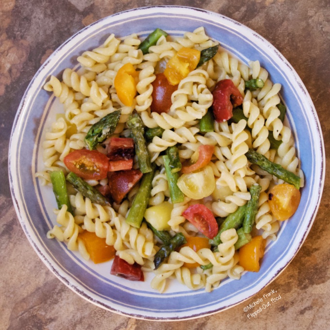  Springtime Asparagus Tomato Pasta