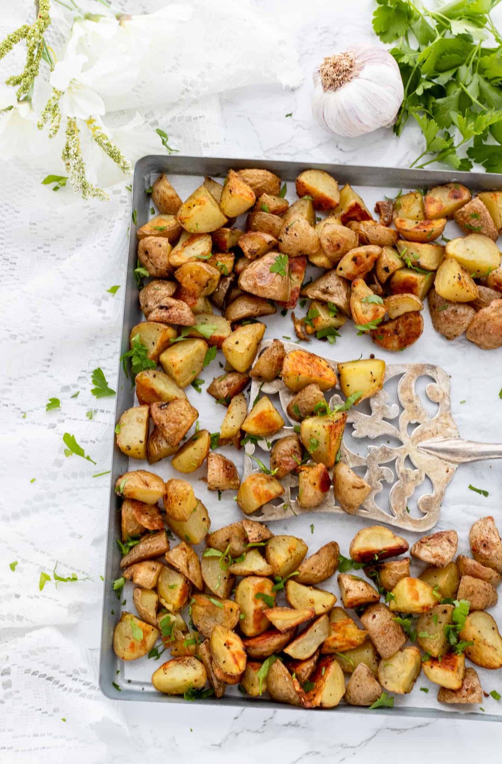 Roasted Garlic Potatoes