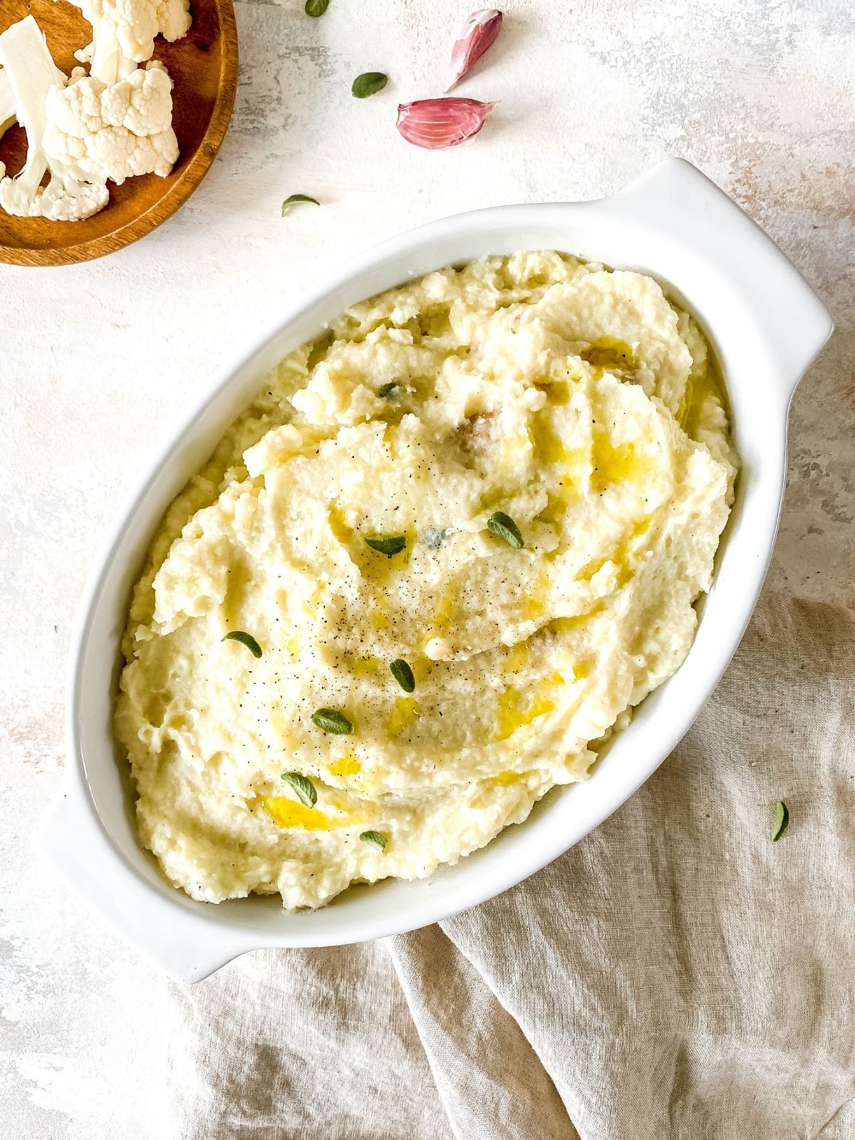 Creamy Cauliflower Potato Mash