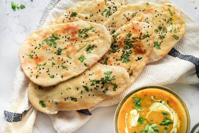 Homemade Naan