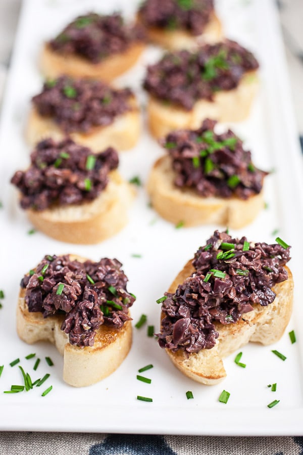 Kalamata Olive Tapenade Crostini