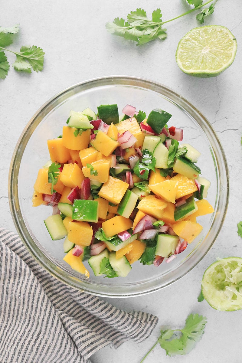 Mango Cucumber Salad