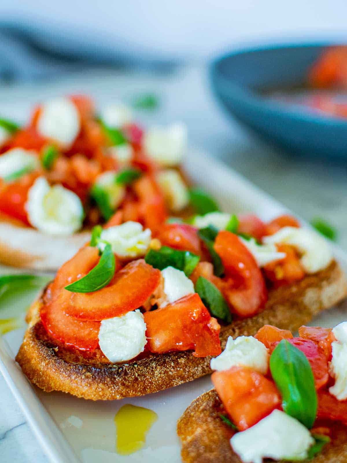 Bruschetta with Mozzarella