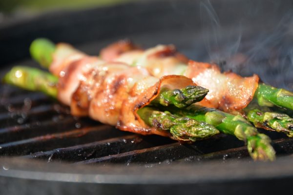 Maple Glazed Bacon-Wrapped Asparagus