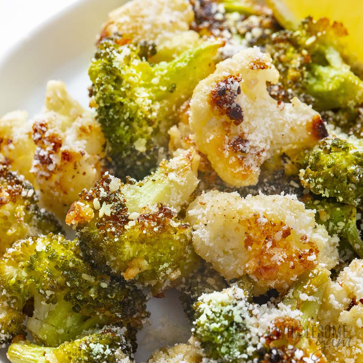 Roasted Broccoli and Cauliflower