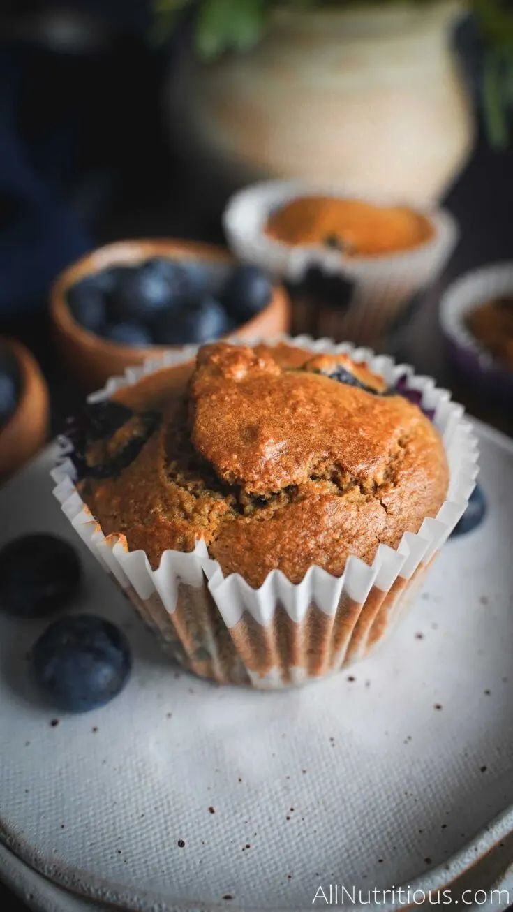 Blueberry Oatmeal Muffins