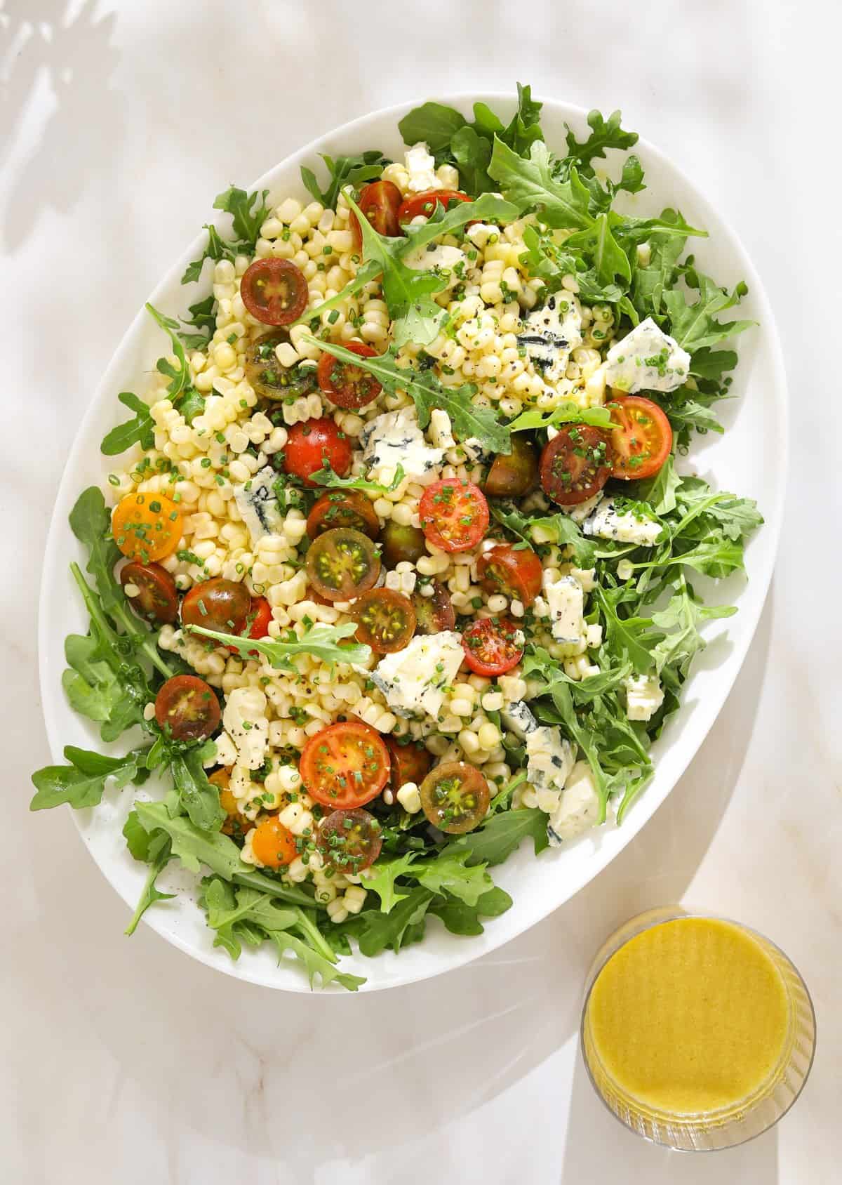 Corn and Arugula Salad