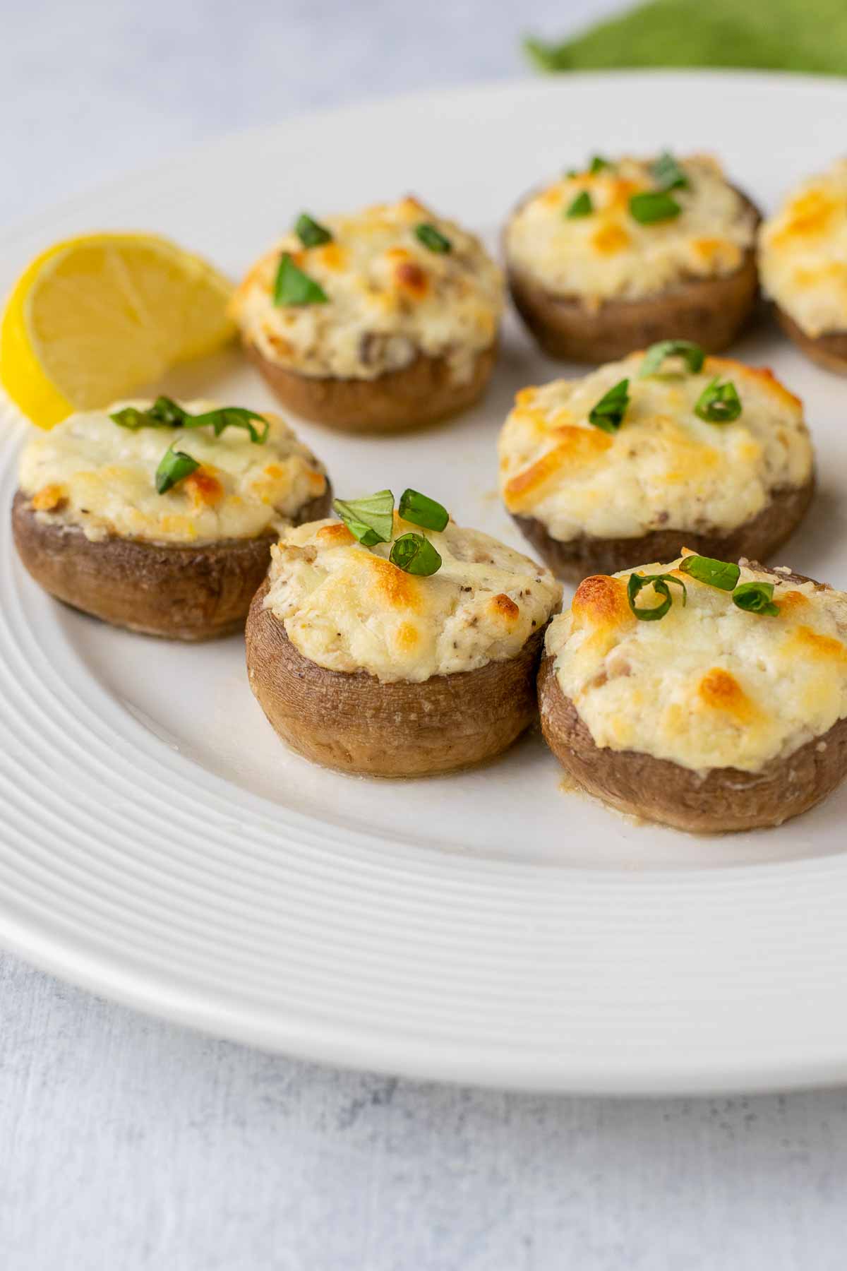 Keto Stuffed Mushrooms with Cream Cheese