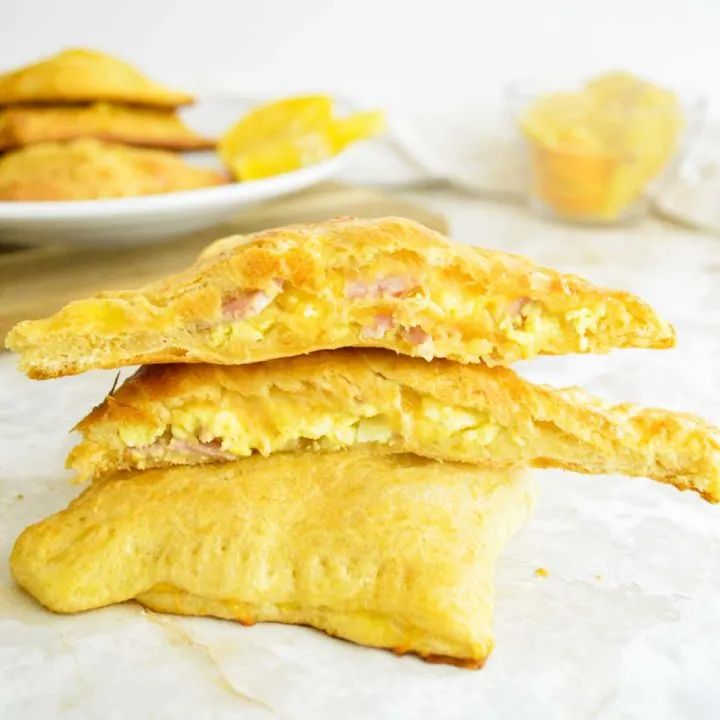 Ham Egg and Cheese Pockets