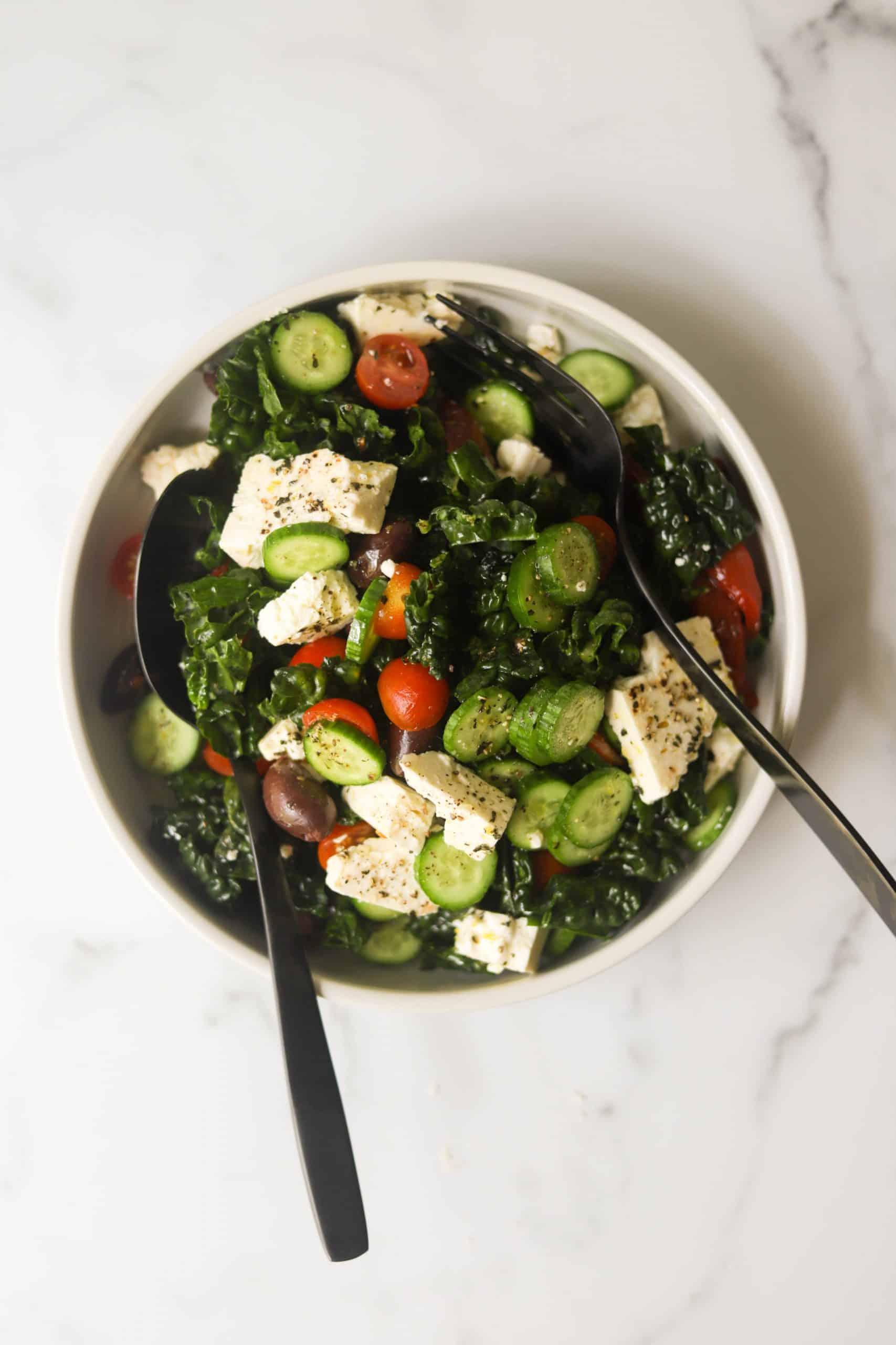 Mediterranean Kale Salad