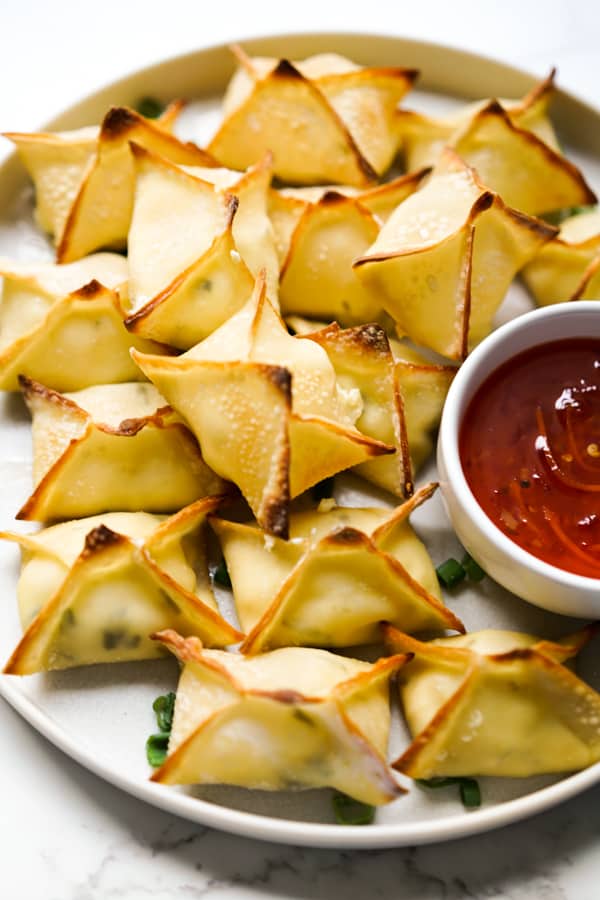 Baked Cream Cheese Wontons