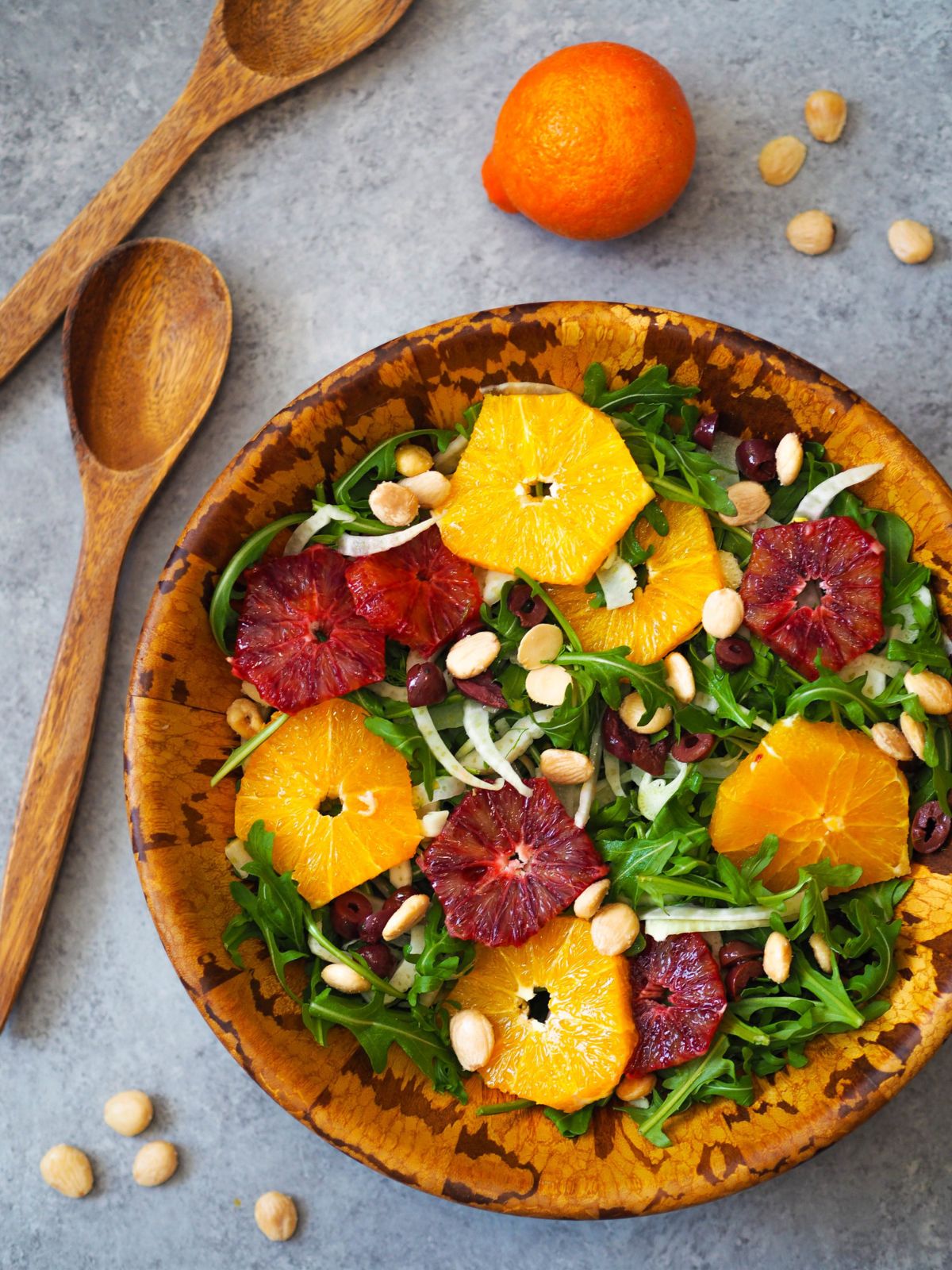 Citrus and Arugula Salad with Marcona