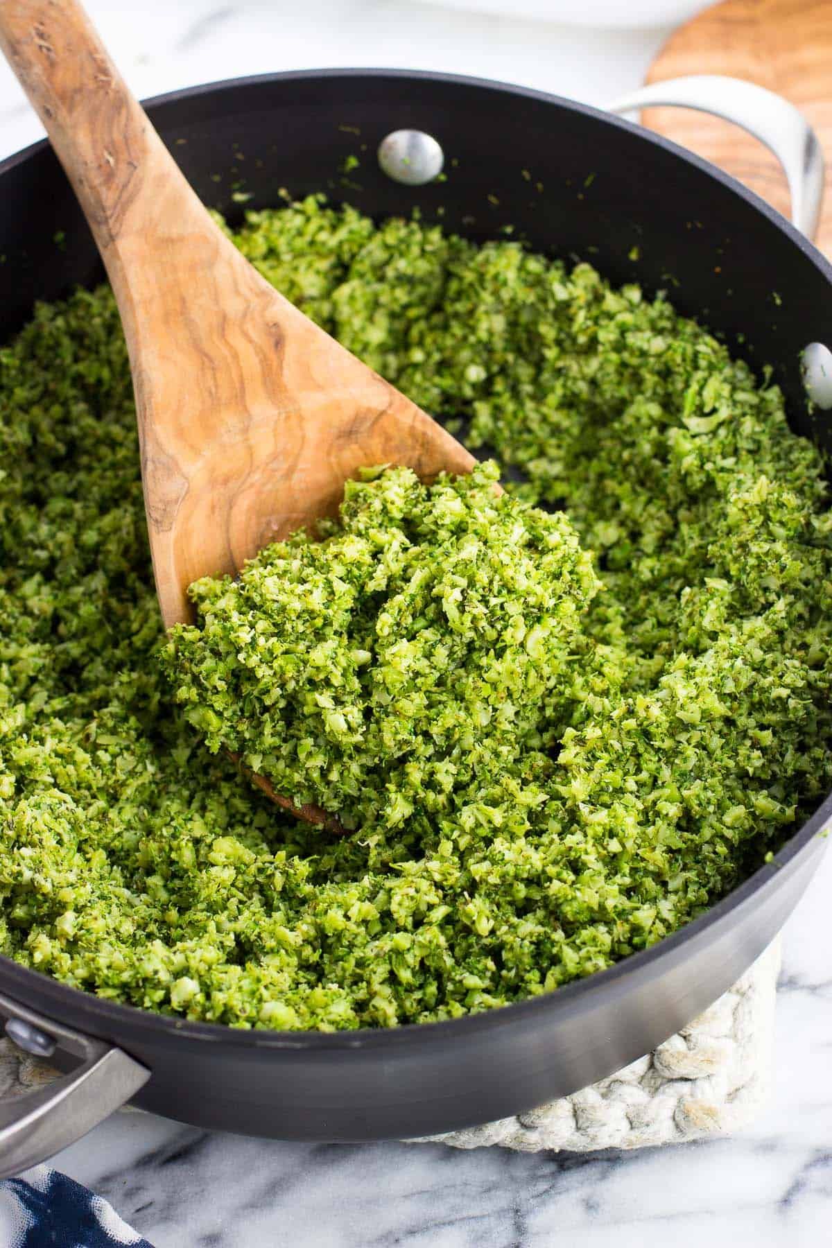 Pesto Broccoli Rice