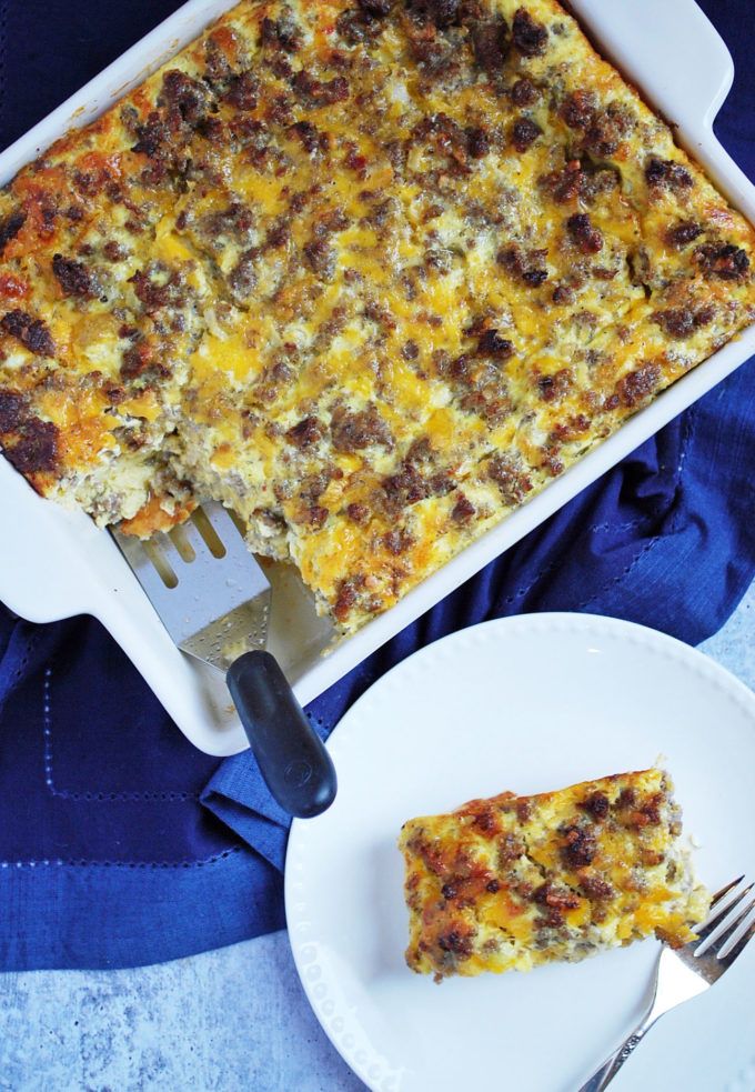 Sausage and Egg Breakfast Casserole