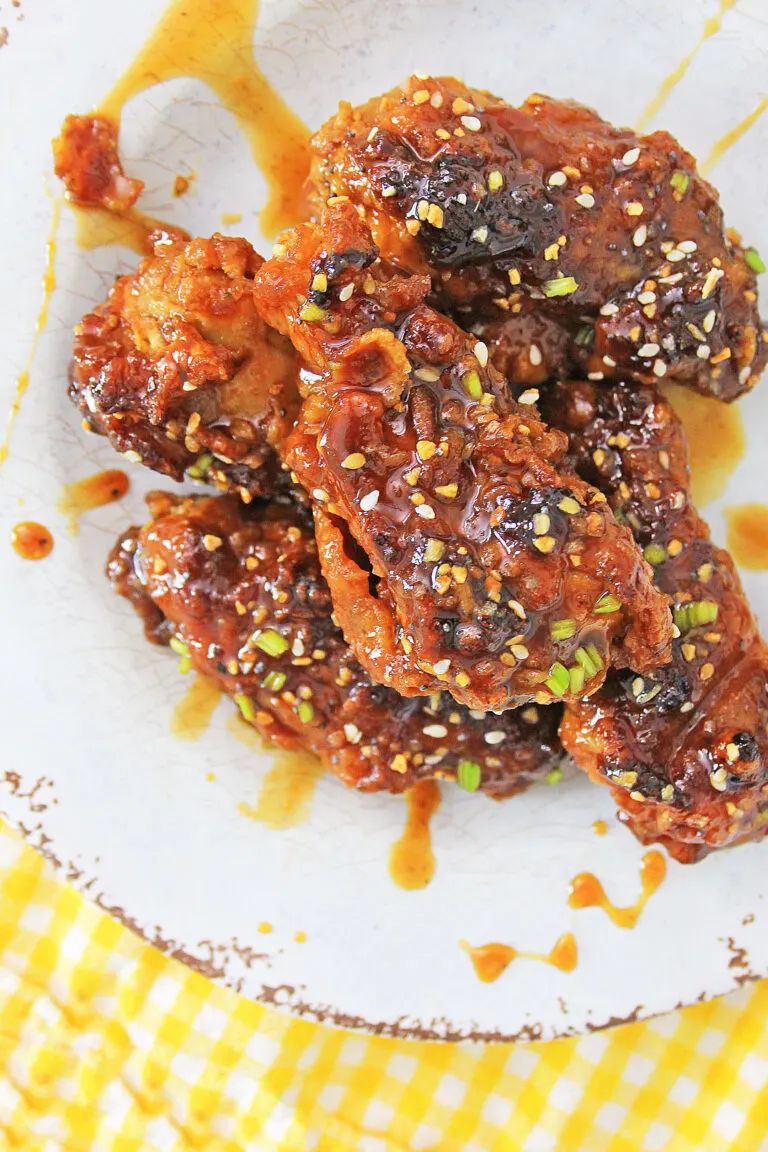 Air Fryer Korean BBQ Chicken Wings