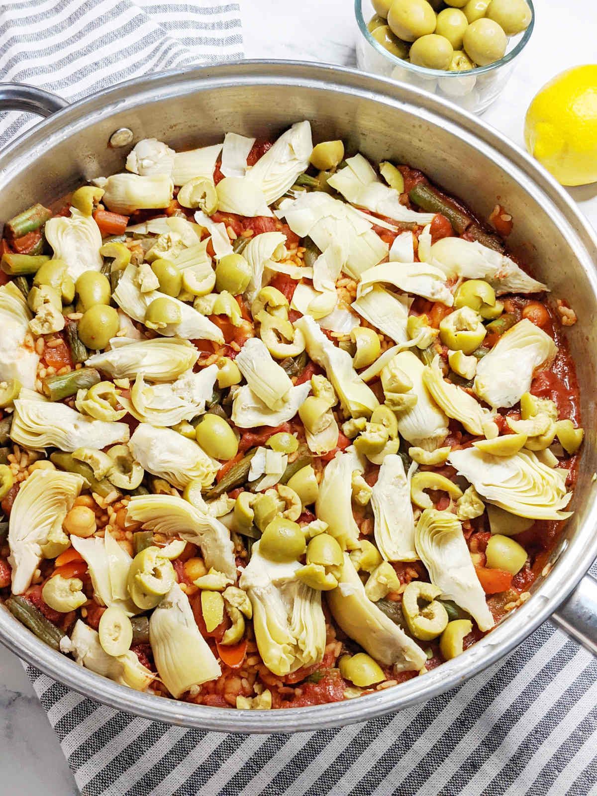 Spanish Vegan Paella