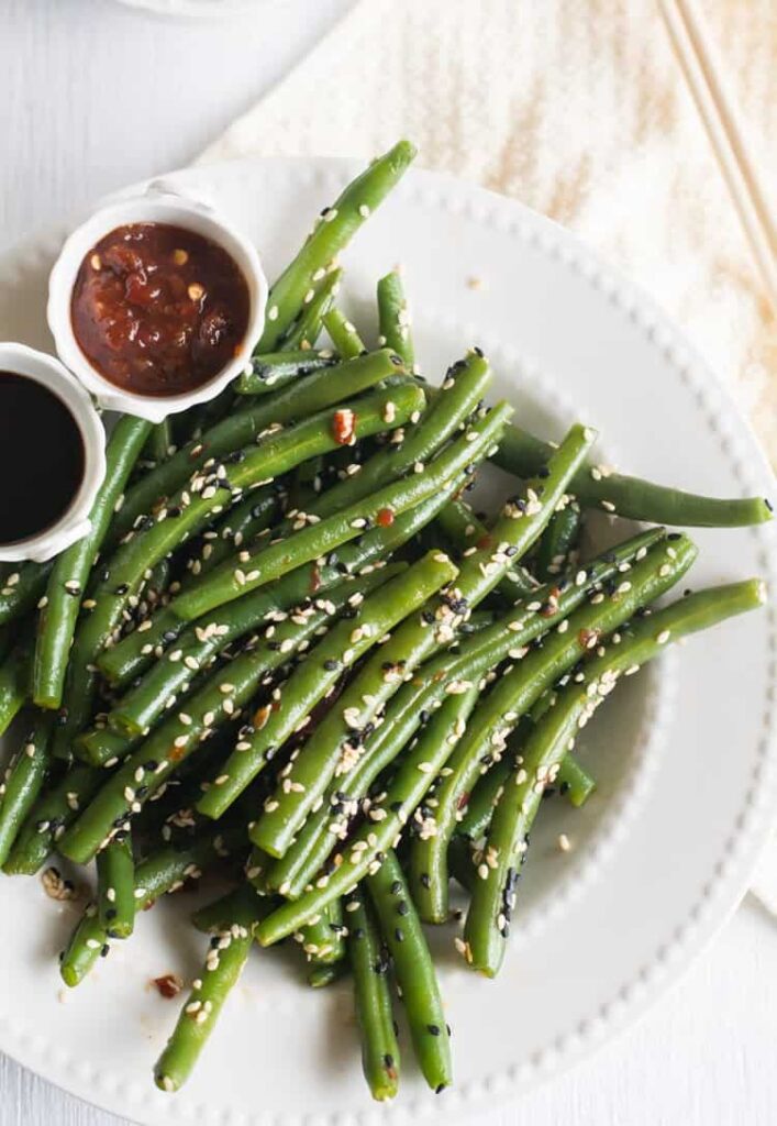 Spicy Chinese Green Beans