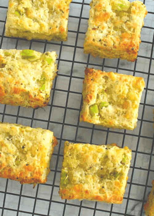 Broccoli Cheese Squares