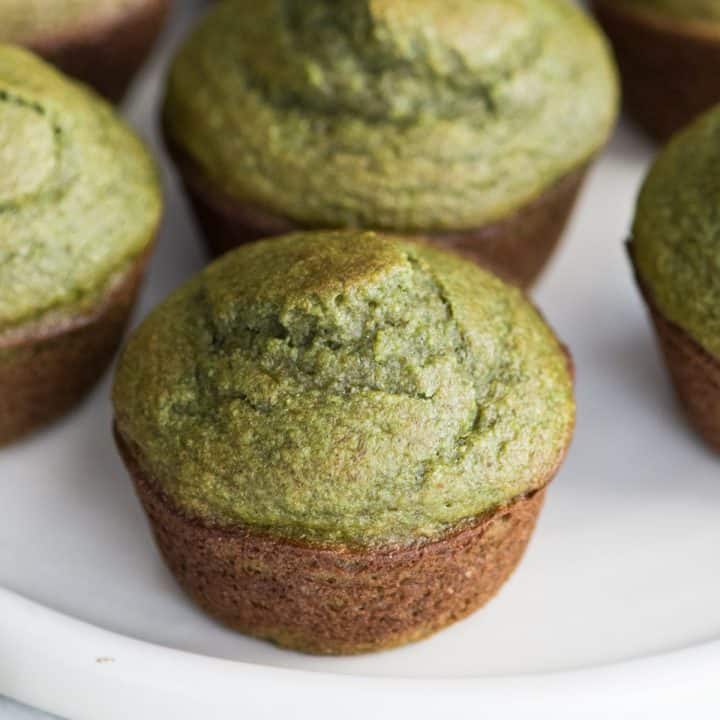 Spinach Banana Muffins