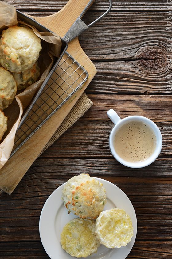 Scallion and Cheese Scones