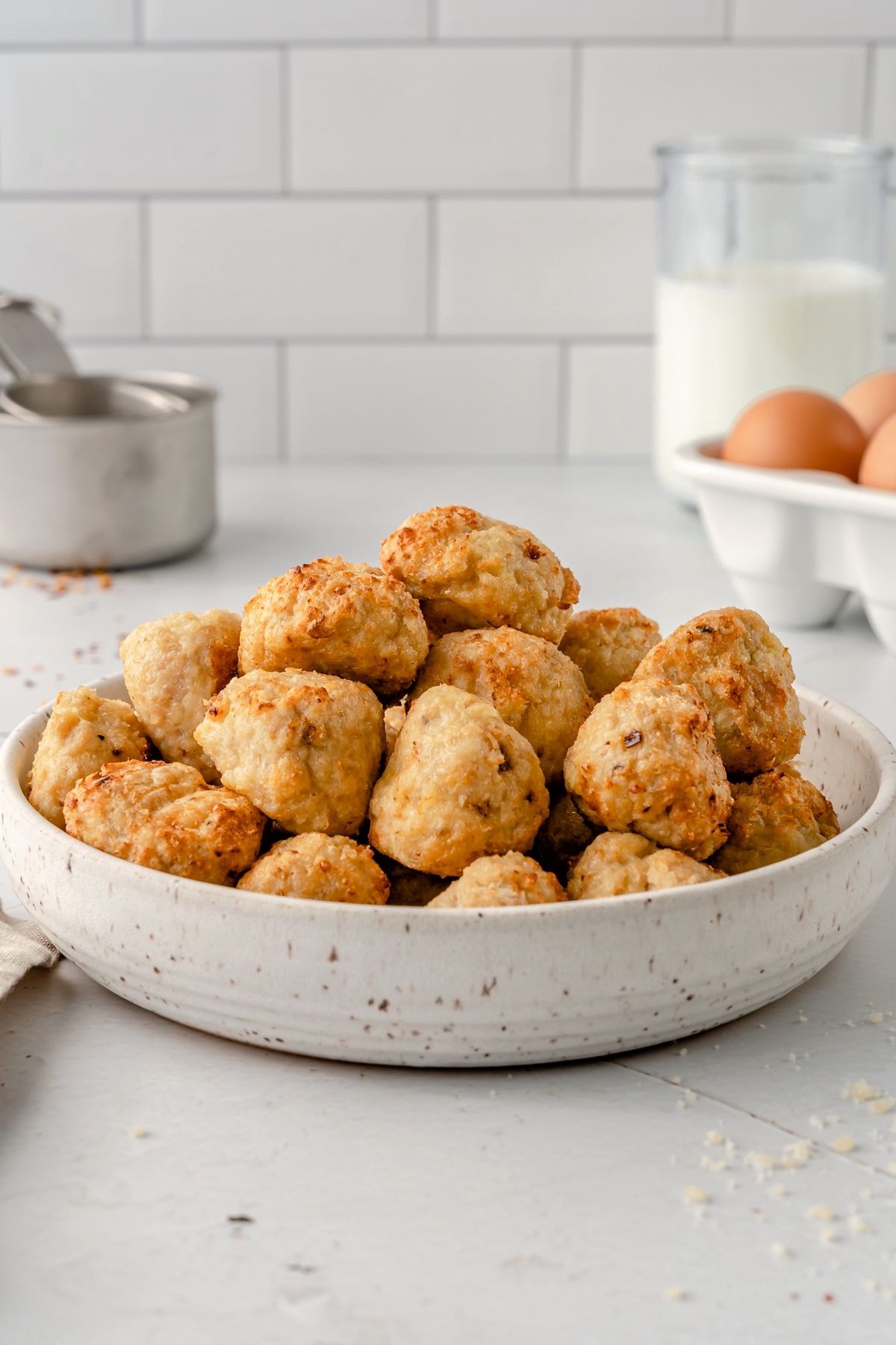 Air Fryer Chicken Meatballs