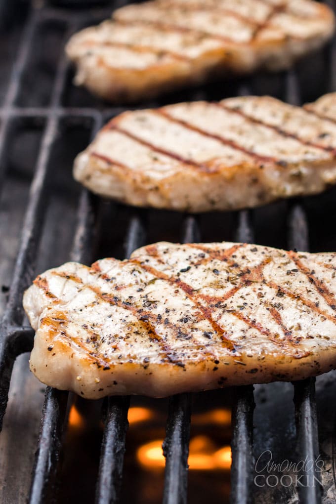  Grilled Pork Chops