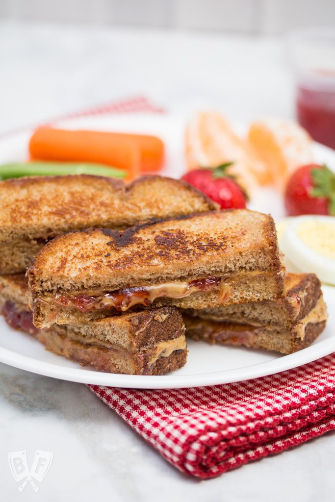 Grilled PB&J Sticks