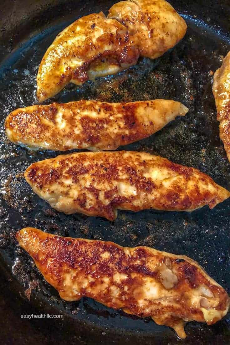 Skillet Chicken Tenders