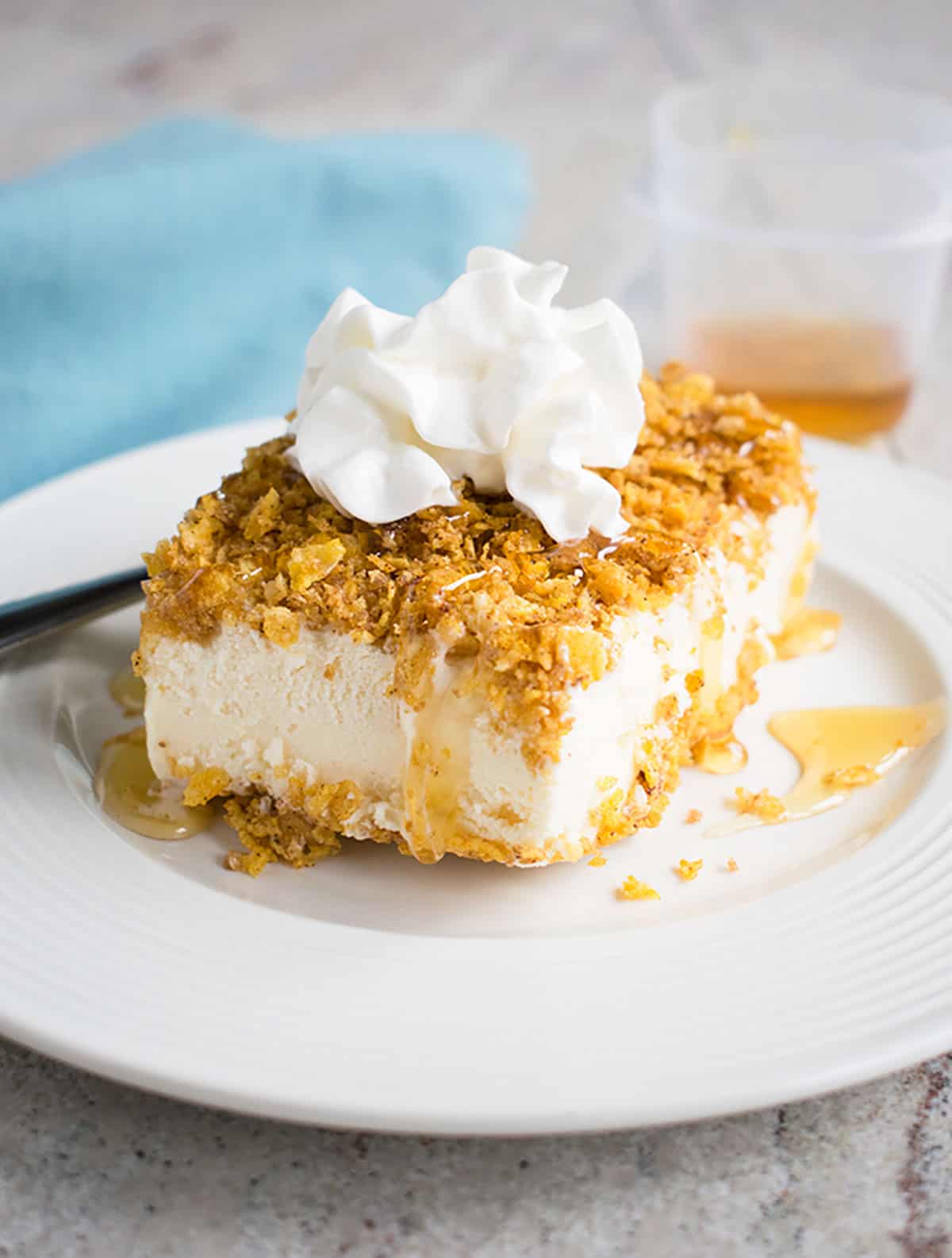 Fried Ice Cream in a Pan