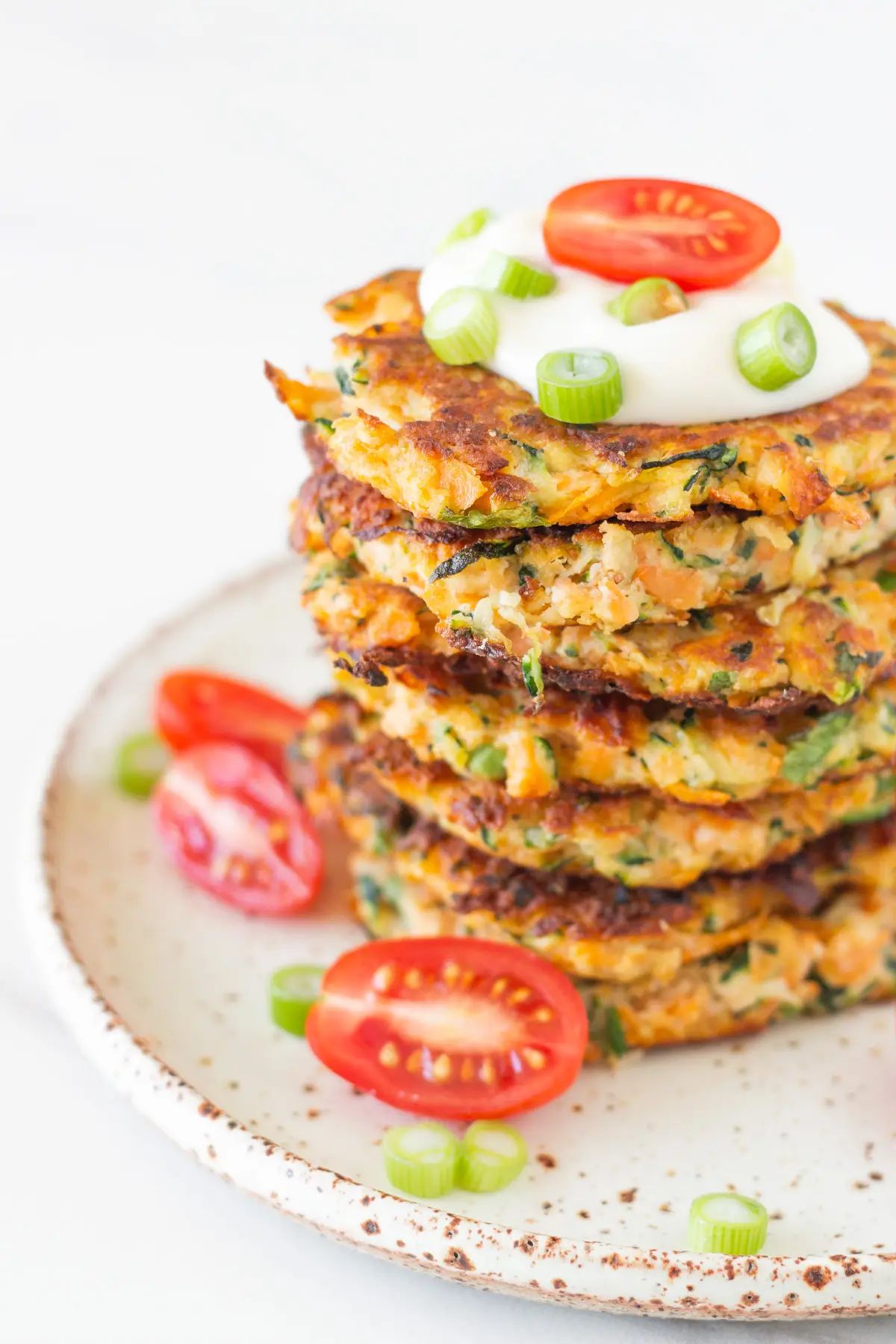 Zucchini and Sweet Potato Fritters