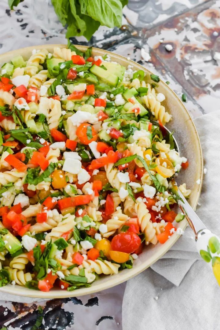 Chickpea Pasta Salad