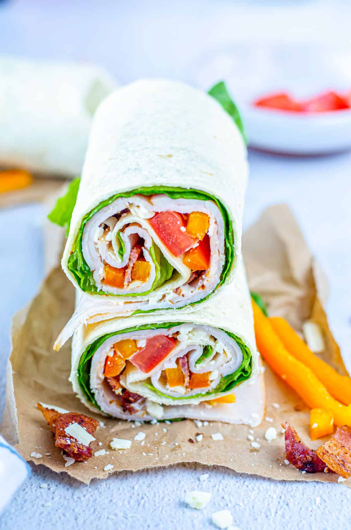 Chicken Bacon Ranch Wraps