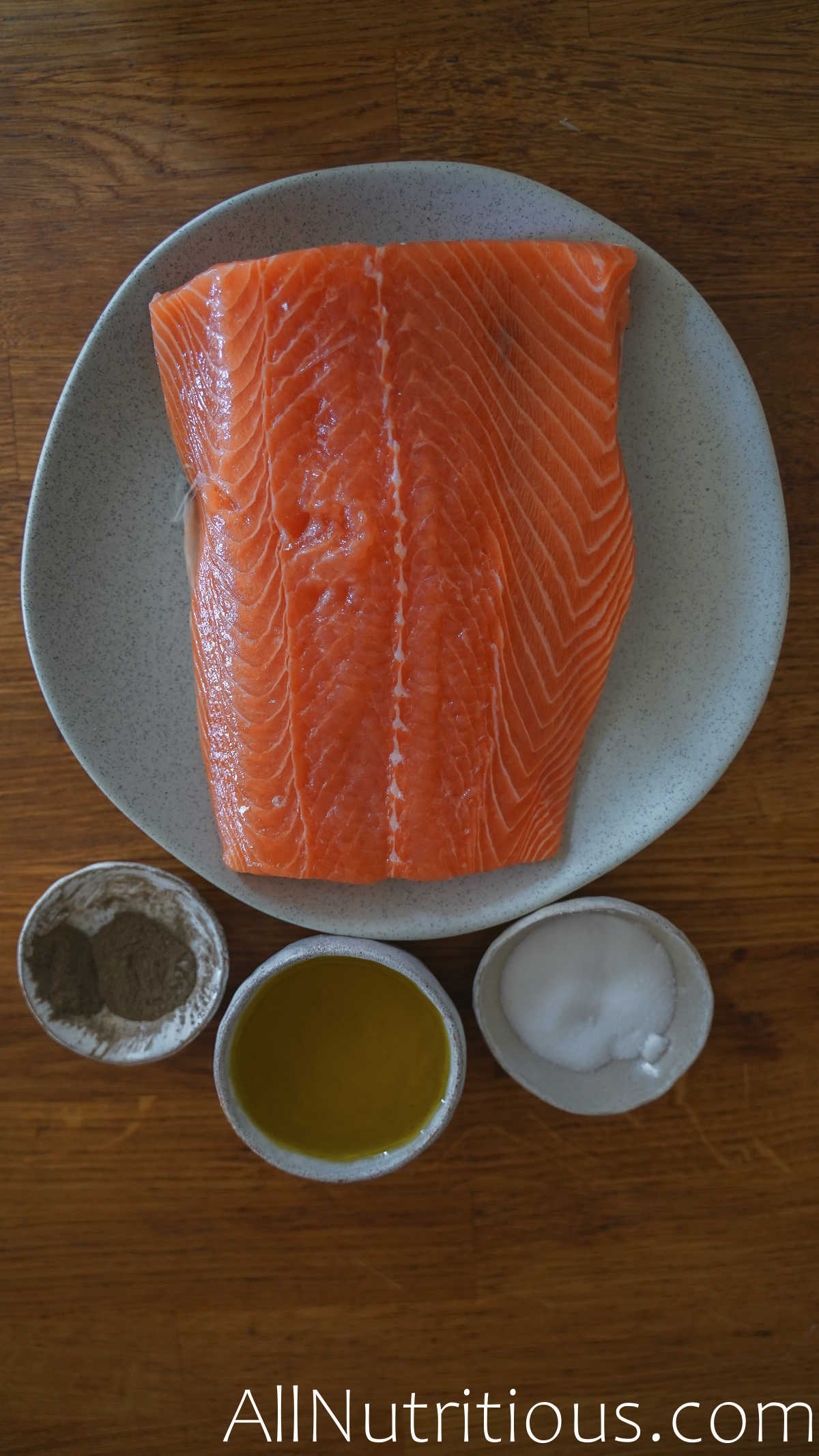 raw salmon