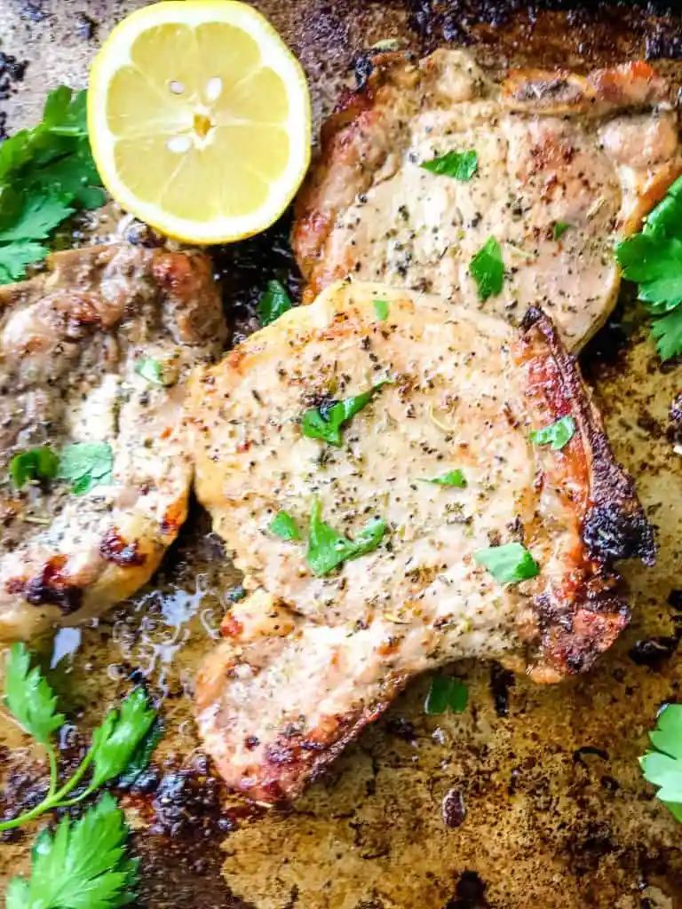 Italian Baked Pork Chops